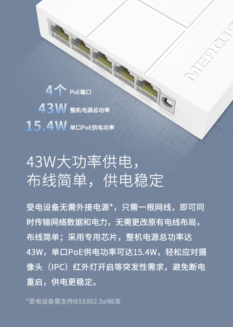 5 Ports PoE Switch (4 Ports for LiDAR) - 2D 360° PoE Interactive LiDAR ...